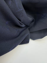 Cotton Fil Coupé Jacquard Purple Shades