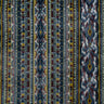 Cut Velvet Upholstery Fabric Sumatra Modern Geometric Stripe