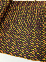 Floral Multicolour Jacquard Knitted Fabric