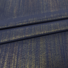 Foiled Spandex Denim Look Rainbow Fabric