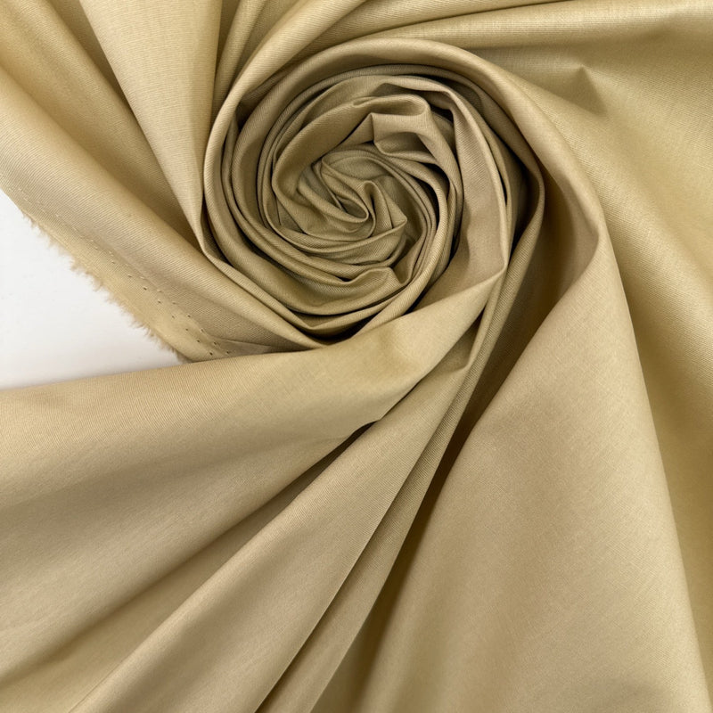Beige Stretch Woven Viscose Elastane Fabric