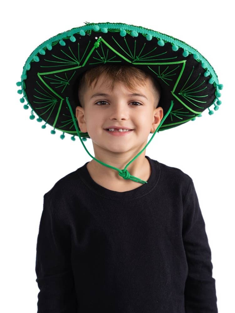 Mexican Sombrero Hat Costume Accessory - Kids