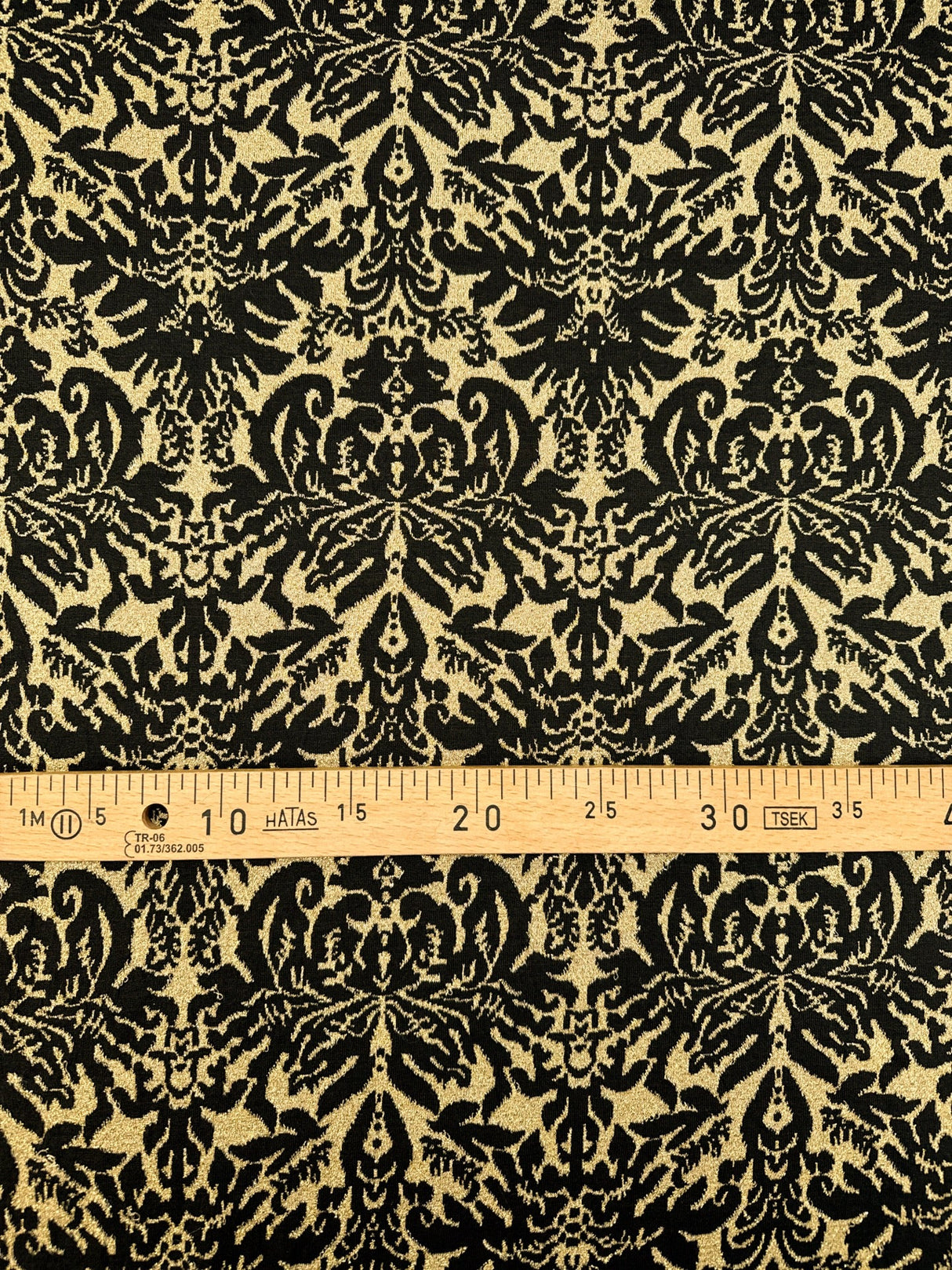 Jacquard Knitted Floral Fabric