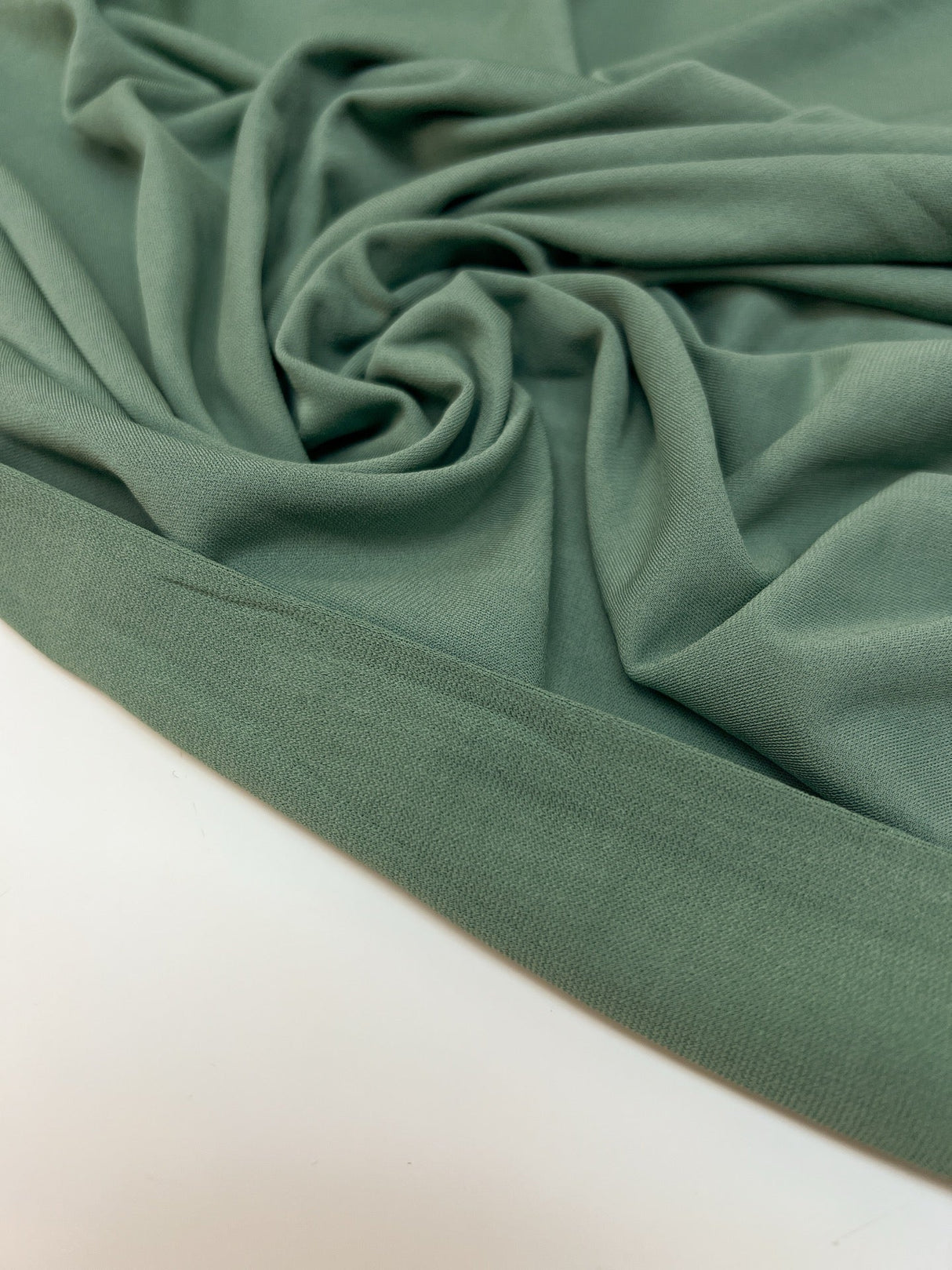 Cotton Knitted Fabric Green