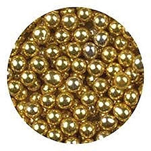 Oasis Supply Dragees Gold Sugar Cake Cupcake Cookie Sprinkles
