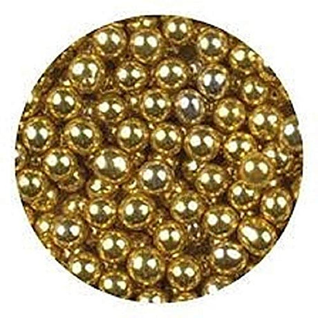 Oasis Supply Dragees Gold Sugar Cake Cupcake Cookie Sprinkles
