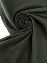 Cotton Pile Fabric Green