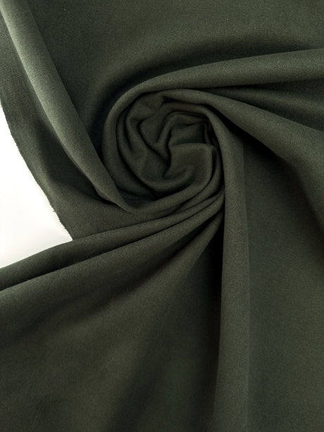 Cotton Pile Fabric Green