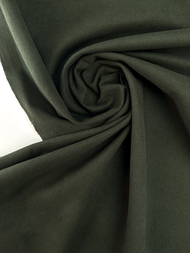 Cotton Pile Fabric Green