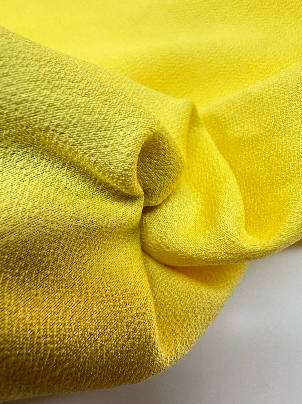 Viscose Crepe Yellow