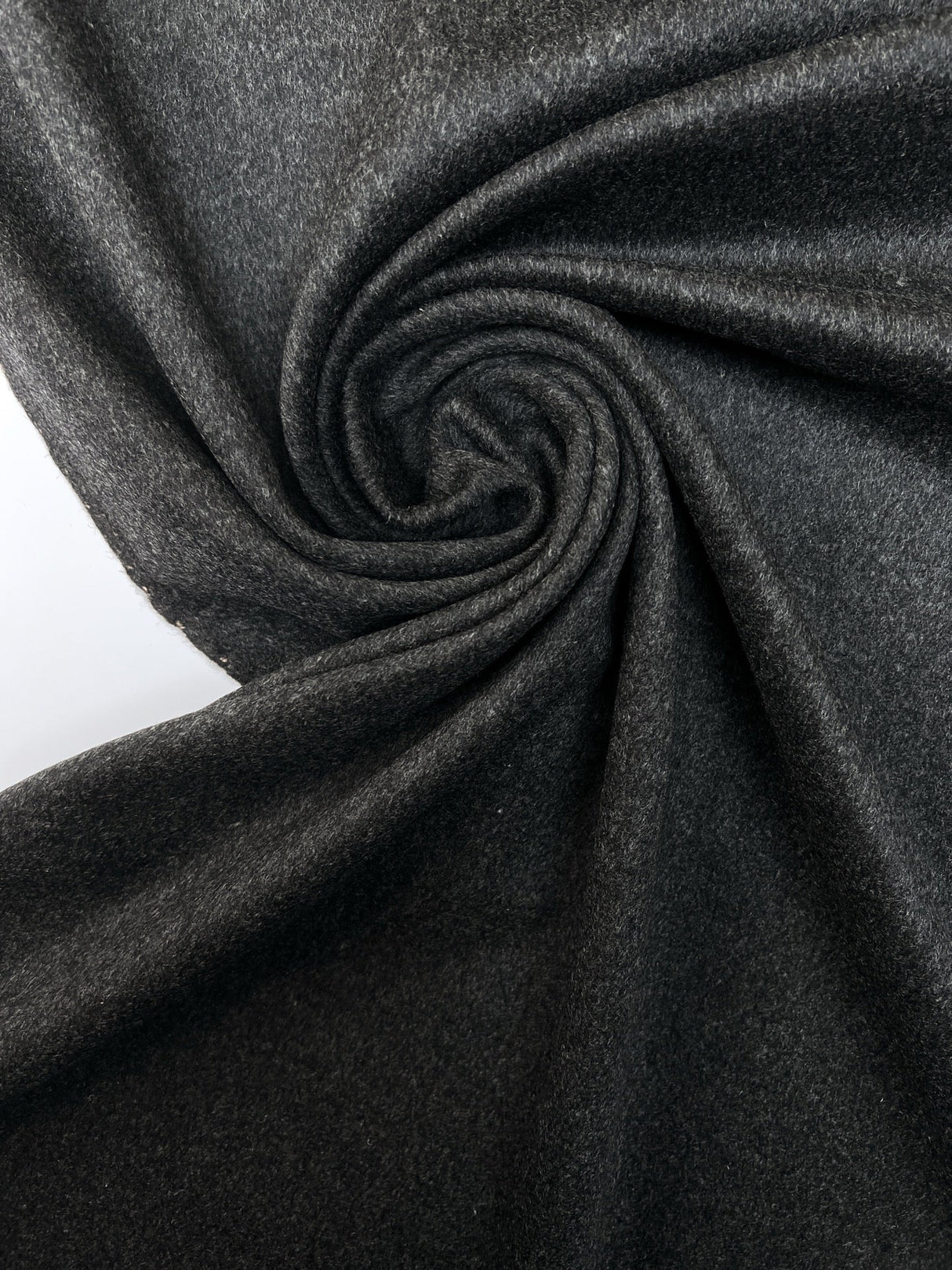 Wool Tweed Gray Shade Stretch Fabric