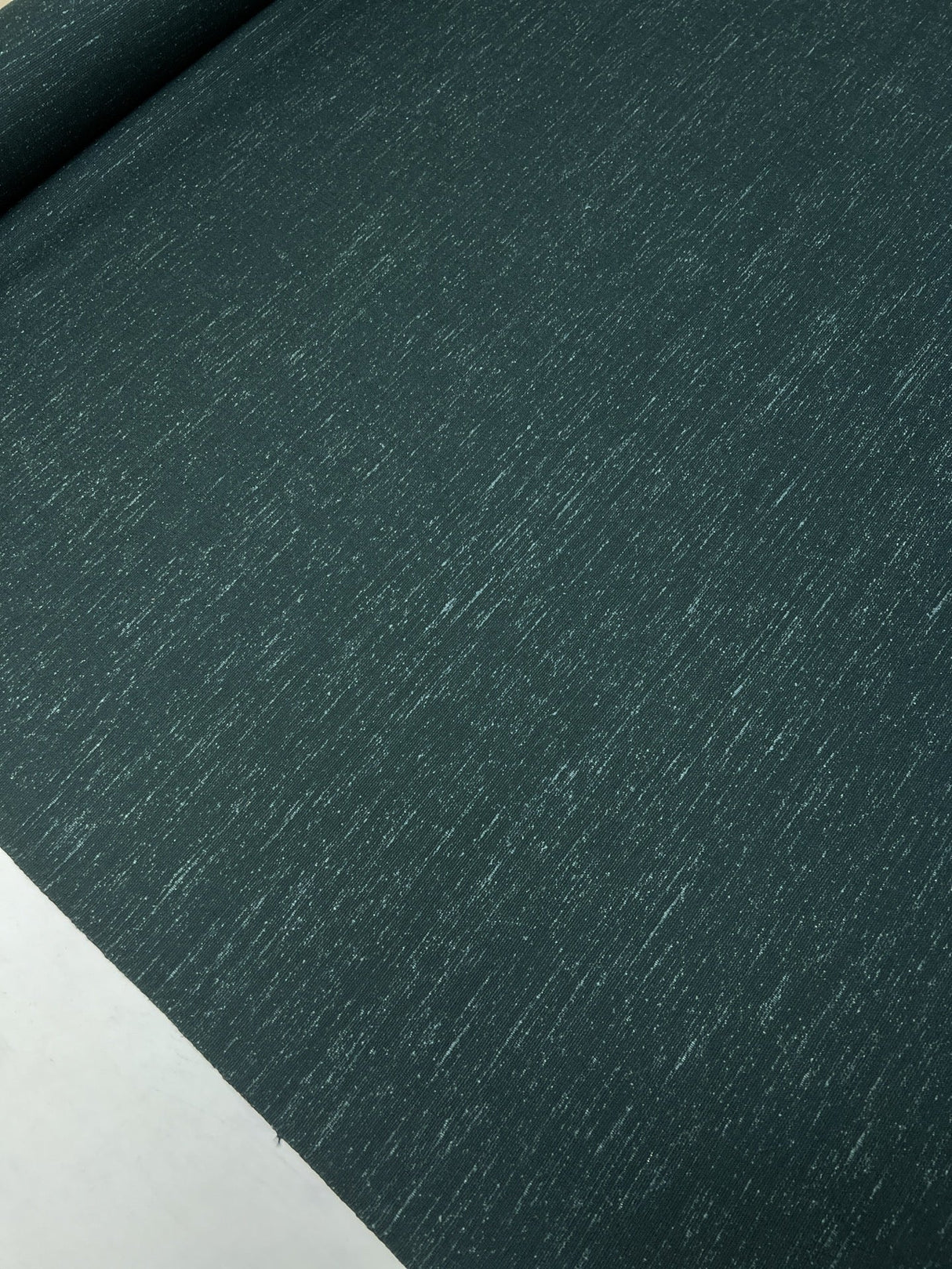 Wool Melange Green Shades Fabric