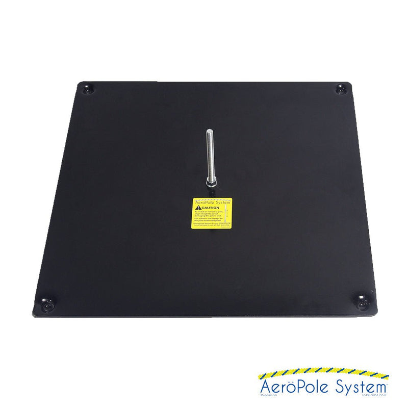 Base Plate 24 Inch Black AeroPole