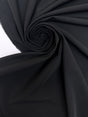 Black Polyamide Elastane Twill