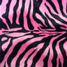 Faux Fur Fabric Big Zebra Print Velboa