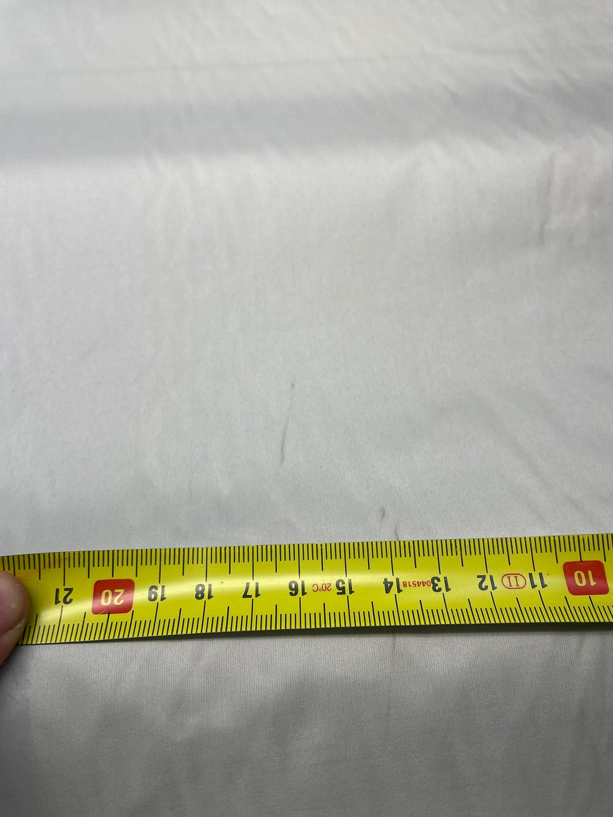 Italian Polyester Satin in Shades of White and Gray