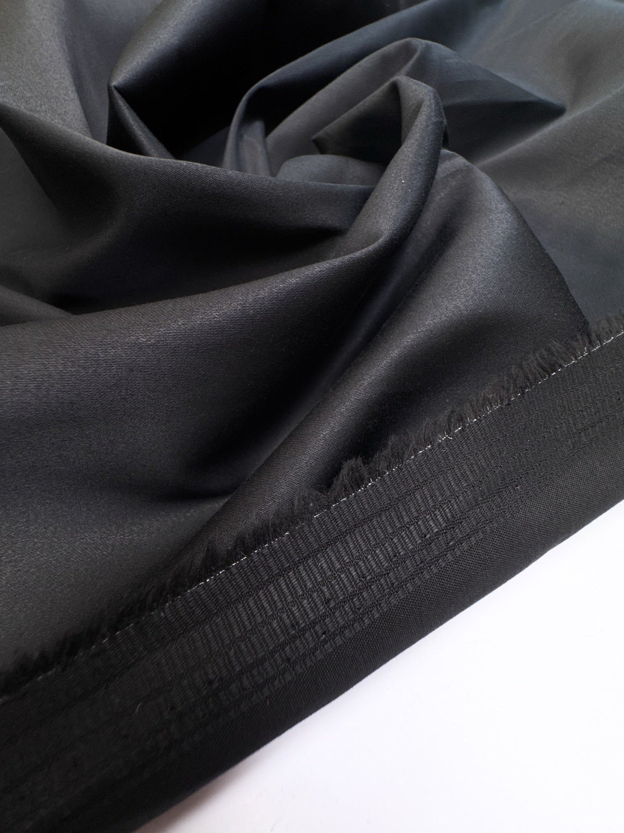 Cotton Viscose Elastane Woven Black