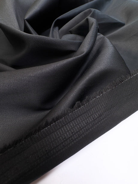 Cotton Viscose Elastane Woven Black