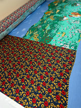 Polyester Sateen Multicolour Panel Print
