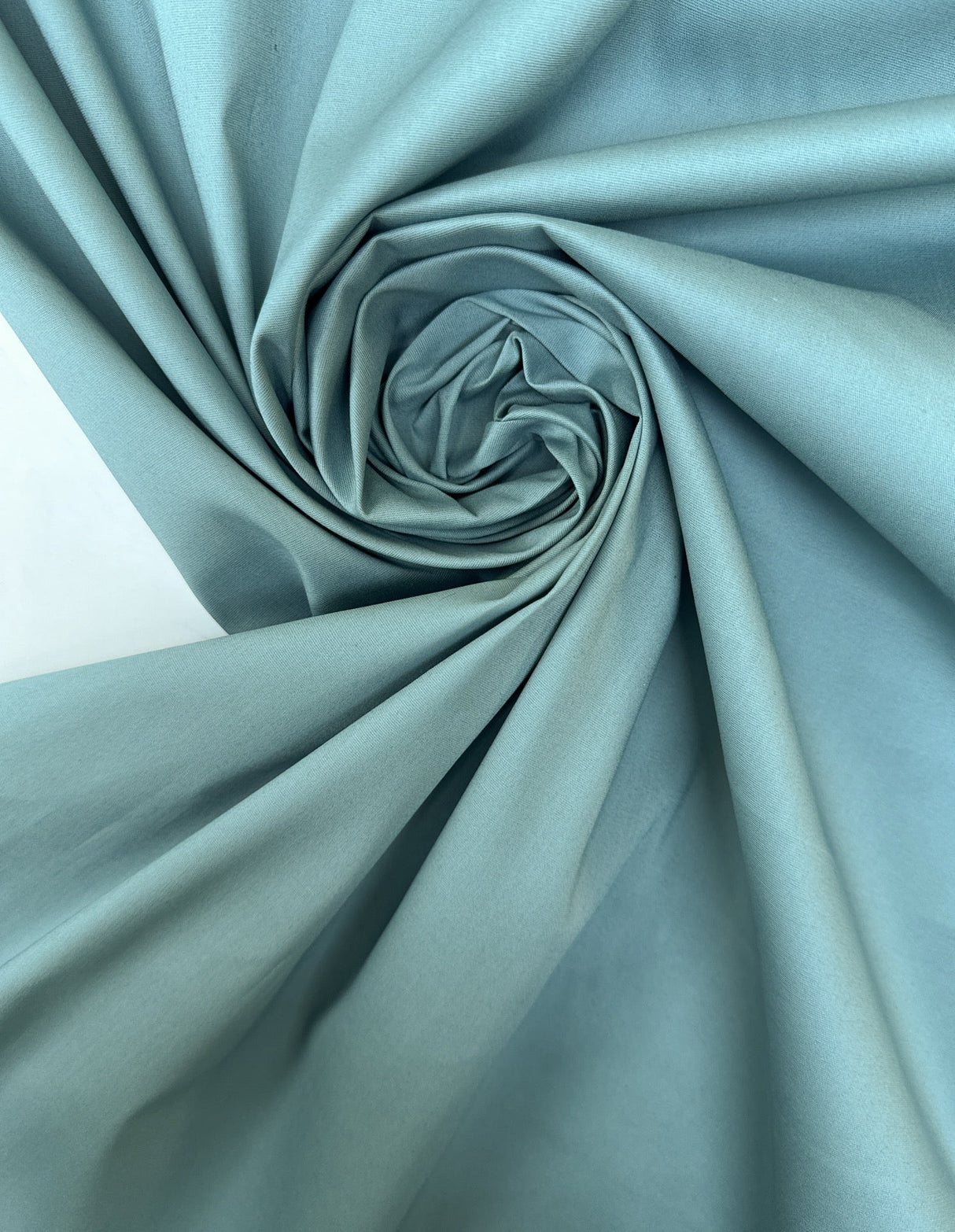 Blue Viscose Elastane Woven