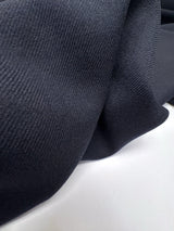Black Wool Twill Fabric