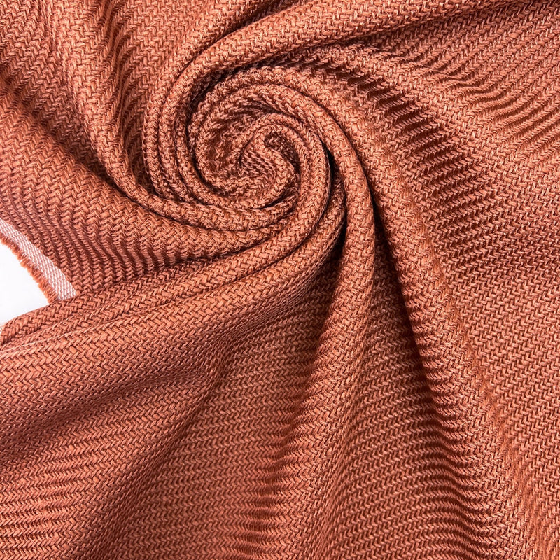 Polyester Twill Brown-Orange