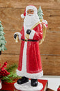 13” Resin African-American Santa