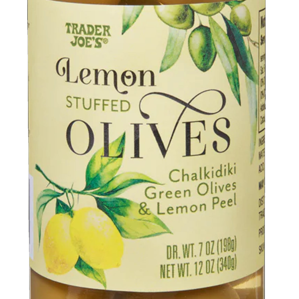 Lemon Stuffed Olives - Lemon-Stuffed Green Olives