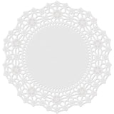 Wilton Lacy Floral Paper Doilies – 6-Inch Round, Bright White, 20 Count