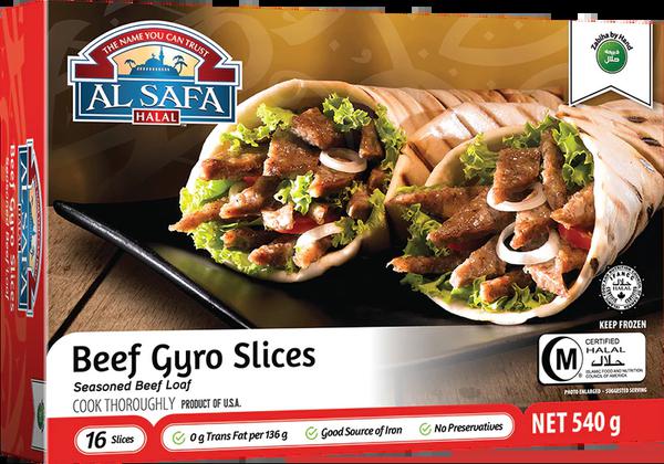 Al Safa Beef Gyro Slices