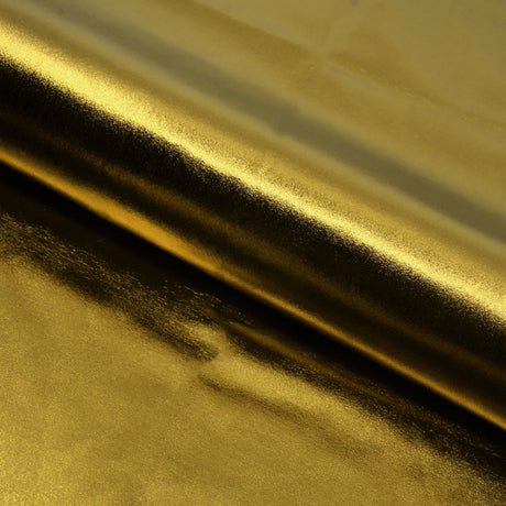 All Over Foil Nylon Spandex Fabric - Metallic Foil Finish, 58" Width, 4-Way Stretch (1 Yard)