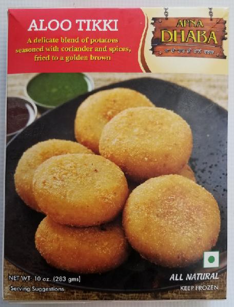 Apna Dhaba Aloo Tikki 10 oz