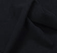 Alova Washed Micro Suede Polyester Fabric - Black, 58/60" Width