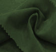 Alova Suede Green Polyester Fabric - Green, 58/60" Width