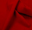 Alova Suede Red Polyester Fabric - Red, Suede, 58/60" Width