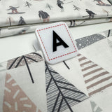AlphaClips Mega Sewing Tools Accessory - White Letter And Number Clips, 1.25" Square (36 Clips)