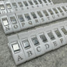 AlphaClips Sewing Tools Accessory - Black, White, 1" Clips, Letters A-Z And Numbers 0-9 (36 Clips)