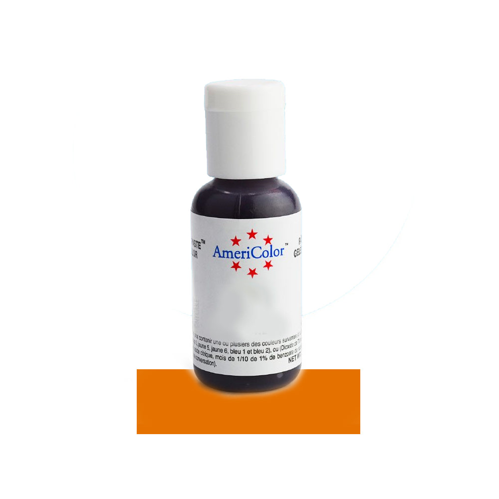Americolor Pumpkin Soft Gel Paste Food Coloring, .75 oz.