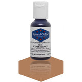 Americolor Warm Brown Soft Gel Paste Food Coloring, .75 oz.