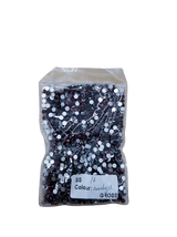 Small Bag Glue On Rhinestones - Flat Back Rhinestone, Amethyst, 2MM To 6MM Sizes (1 Bag)
