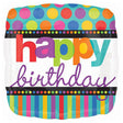 18 Inch Happy Birthday Foil Balloon