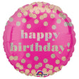 Foil Balloon Happy Birthday Dotty