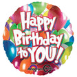 18 Inch Happy Birthday Foil Balloon