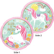 Unicorn Foil Balloon 18 Inch Holographic