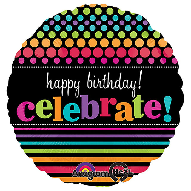 Foil Balloon Party On Celebrate 18 Inch