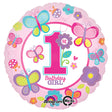 Foil Balloon Girls Sweet Birthday Girl 18 Inch