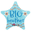 Big Brother Star Foil Balloon