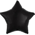 Foil Balloon 19 Inch Black Star