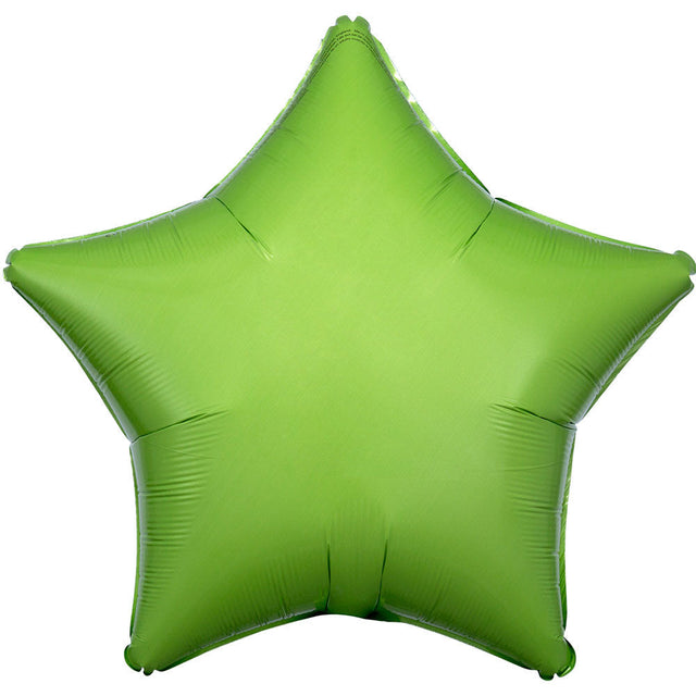 Foil Balloon 19 Inch Star Kiwi Green