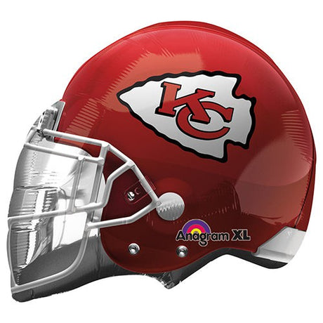 Football Helmet Foil Balloon Kansas City Chiefs